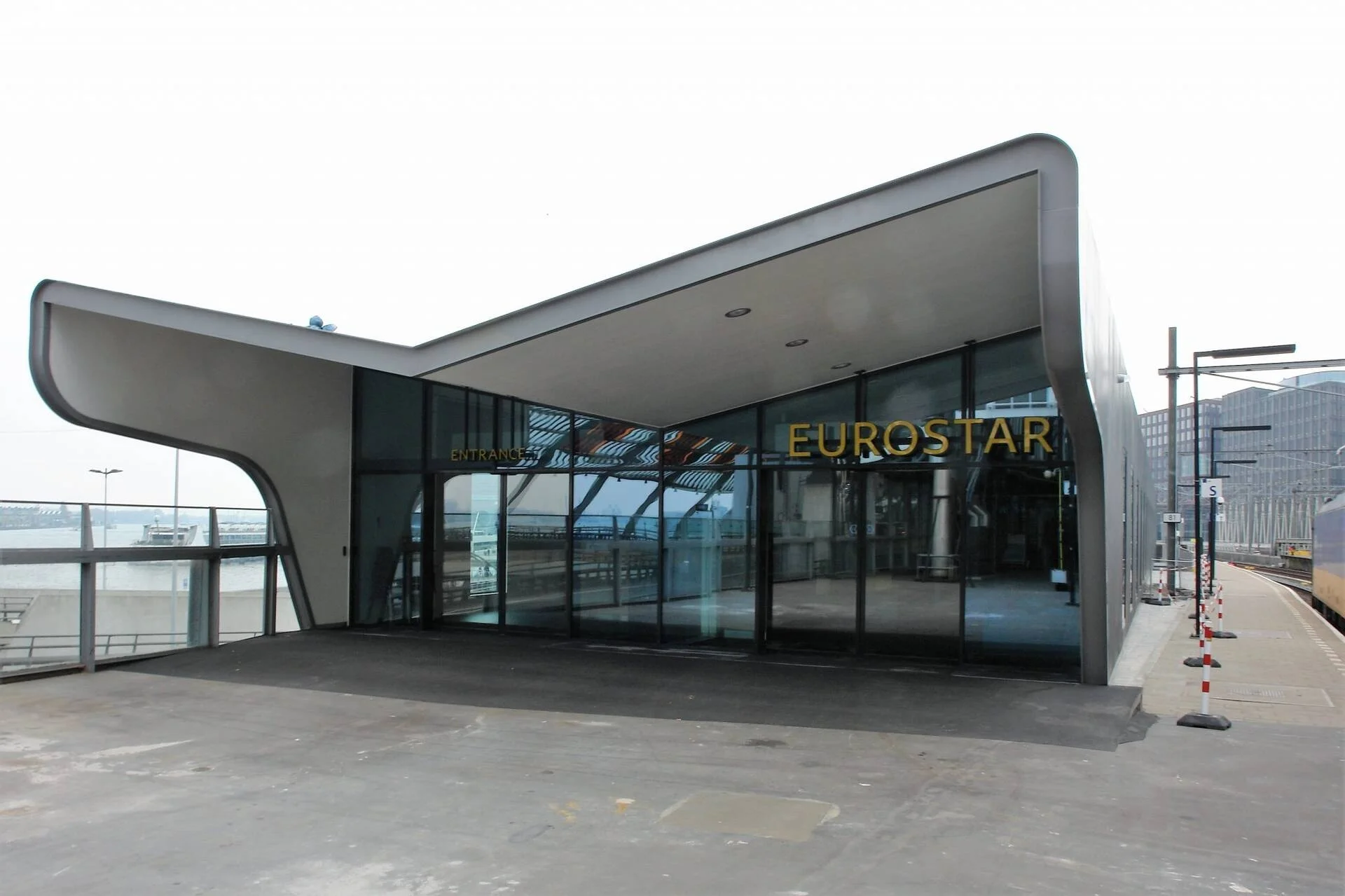 Eurostar terminal Amsterdam CS